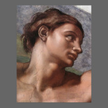 Creation of Adam (detail-Adam) posters