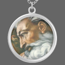 Creation of Adam (detail) necklaces