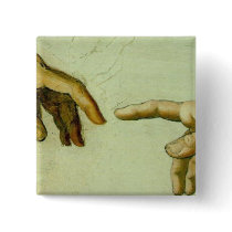 Creation of Adam (detail-hands)