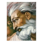 Creation of Adam in detail Post Cards