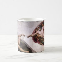 Creation of Adam Mug