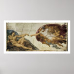 Creation of Adam posters