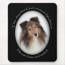 Creation of Shelties Mouse Pads