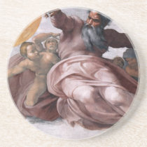 Creation of Sun, Moon, and Planets coasters