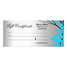 Creative Branches Gift Certificate Invite