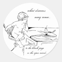 Creative Cherub Open Mind sticker
