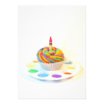 Creative Cupcake Birthday Party Invitation