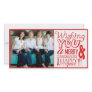 Creative Family Photo Xmas Christmas Card! Personalized Photo Card