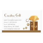 Creative Gift Shop Business Card Template business cards