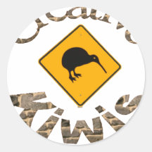 Creative Kiwis 2 Round Sticker