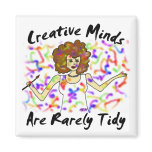 Creative Minds Are Rarely Tidy Square