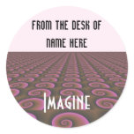 Creative Office Name Tag stickers