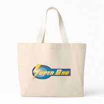 Creative Super Brother Design Tote Bag