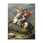 Creator:Jacques-Louis David Napoleon ?berschreitet postcards