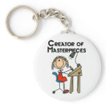 Creator of Masterpieces Tshirts and Gifts keychains