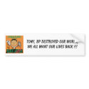 Creature from the Black Lagoon (Gulf) bumper stickers