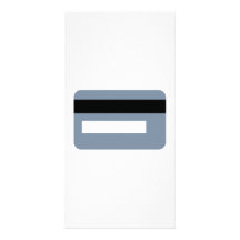 Credit card custom photo card