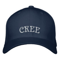 Cree Embroidered Baseball Cap First Nations Cap