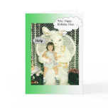 Creepy Birthday Bunny Greeting Card
