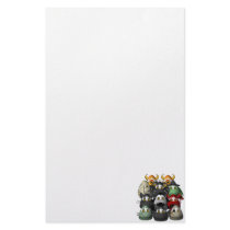 Creepy Candy Corn Creepies Stationery Paper