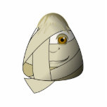Creepy Candy Corn Mummy photo sculptures