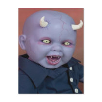 Creepy Devil Baby Doll