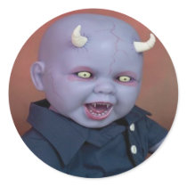 Creepy Devil Baby Doll