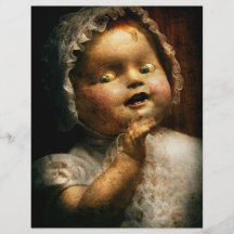 Creepy - Doll - Come play with me Full Colour Flyer