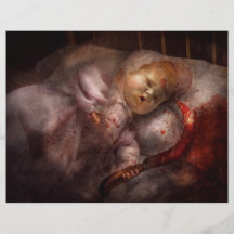 Creepy - Doll - Night Terrors Personalized Flyer