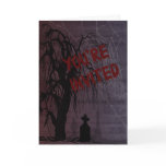 Creepy Halloween Invitation Card