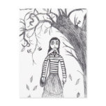Creepy Halloween postcards