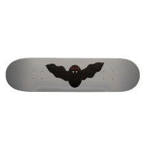 Creepy Halloween Vampire Bat Skateboard