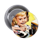 Creepy Jam Girl Button