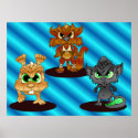 Creepy Kritterz Trio posters