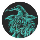 Creepy Witch stickers