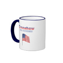 Crenshaw for Congress Patriotic American Flag Coffee Mug