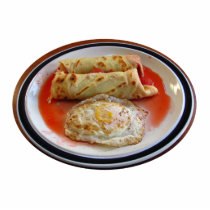 Crêpes and Egg ~ acrylic Acrylic Cut Outs