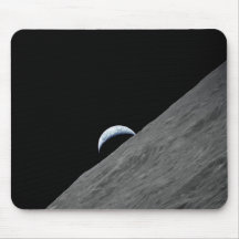 Crescent Earth Mouse Pads