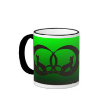 Crescent Moon Cats Mug