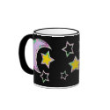 Crescent Moon & Stars mugs