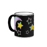Crescent Moon & Stars mugs