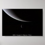 Crescents of Neptune and Triton posters