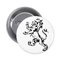 crest lion button
