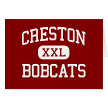 Creston - Bobcats - Middle School - Creston Ohio Card