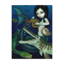 "Cretaceous Mermaid" Postcard