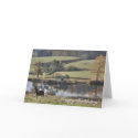 Creuse landscape horse birthday card