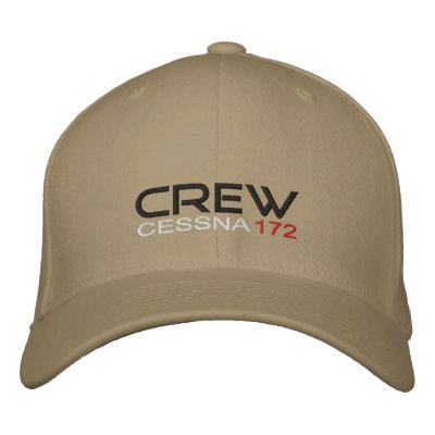 crew cessna 172 bestickte kappe crew cessna 172 bestickte kappe