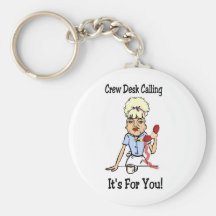 Crew Desk Calling Key Chains