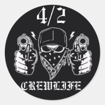 CREW LIFE STICKER