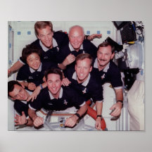 Crew of Space Shuttle Discovery (STS-95) Posters